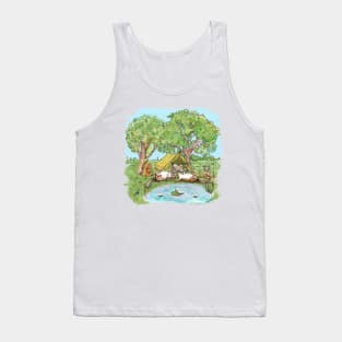 Dormice camping / Dormouse Tank Top